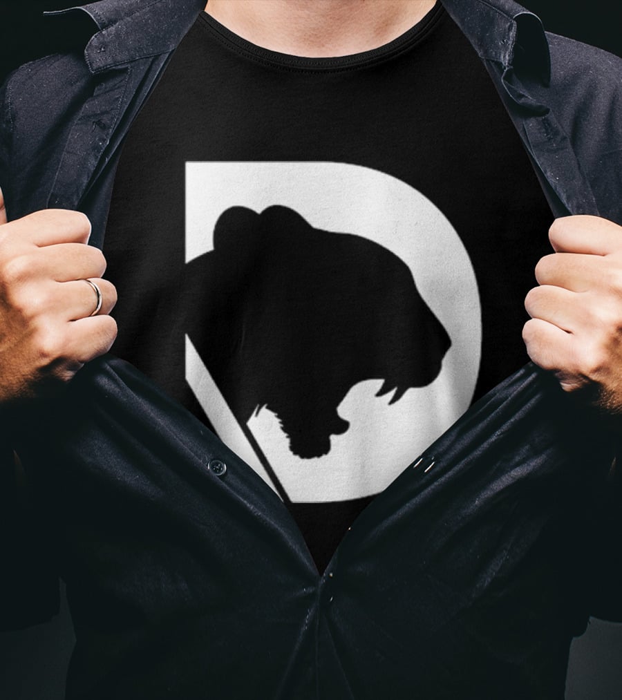 Florida Democrats Panther Logo With Letter D John Fetterman T-Shirt