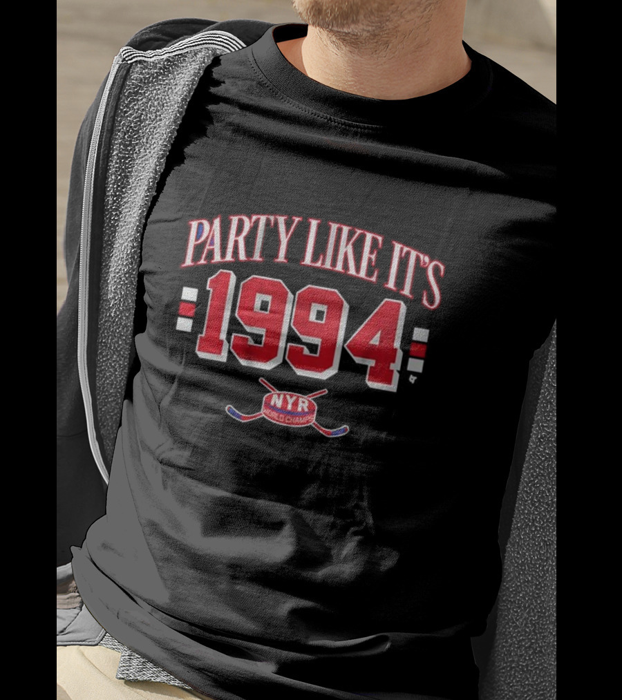 Party Like It’s 1994 NYR World Champs Hockey T-Shirt