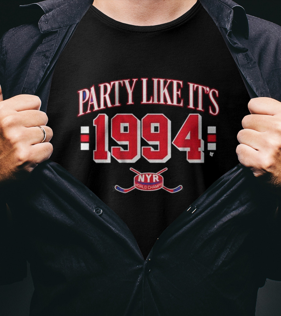 Party Like It’s 1994 NYR World Champs Hockey T-Shirt