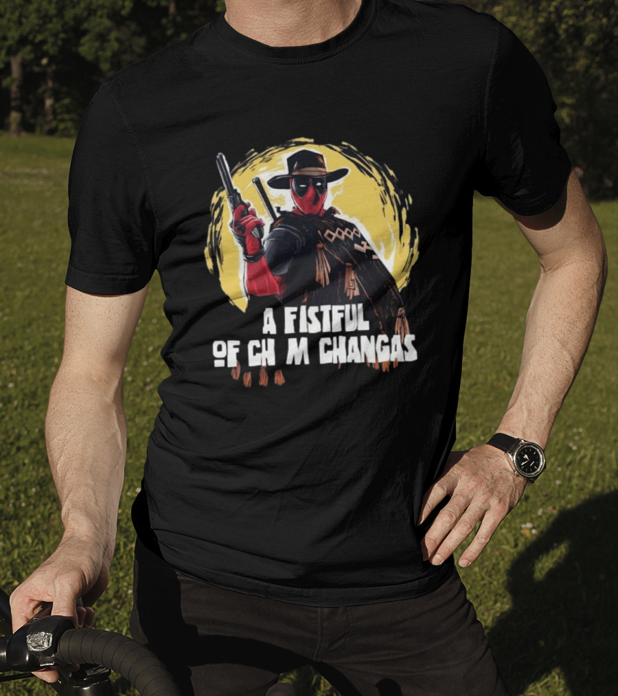 Deadpool Western: A Fistful Of Chimichangas T-Shirt