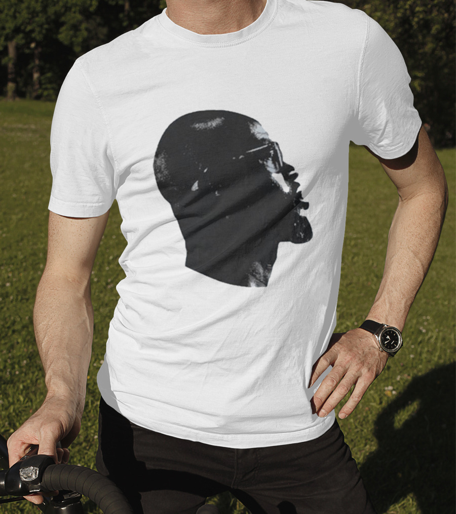 Black Coffee Black On Silhouette Profile T-Shirt