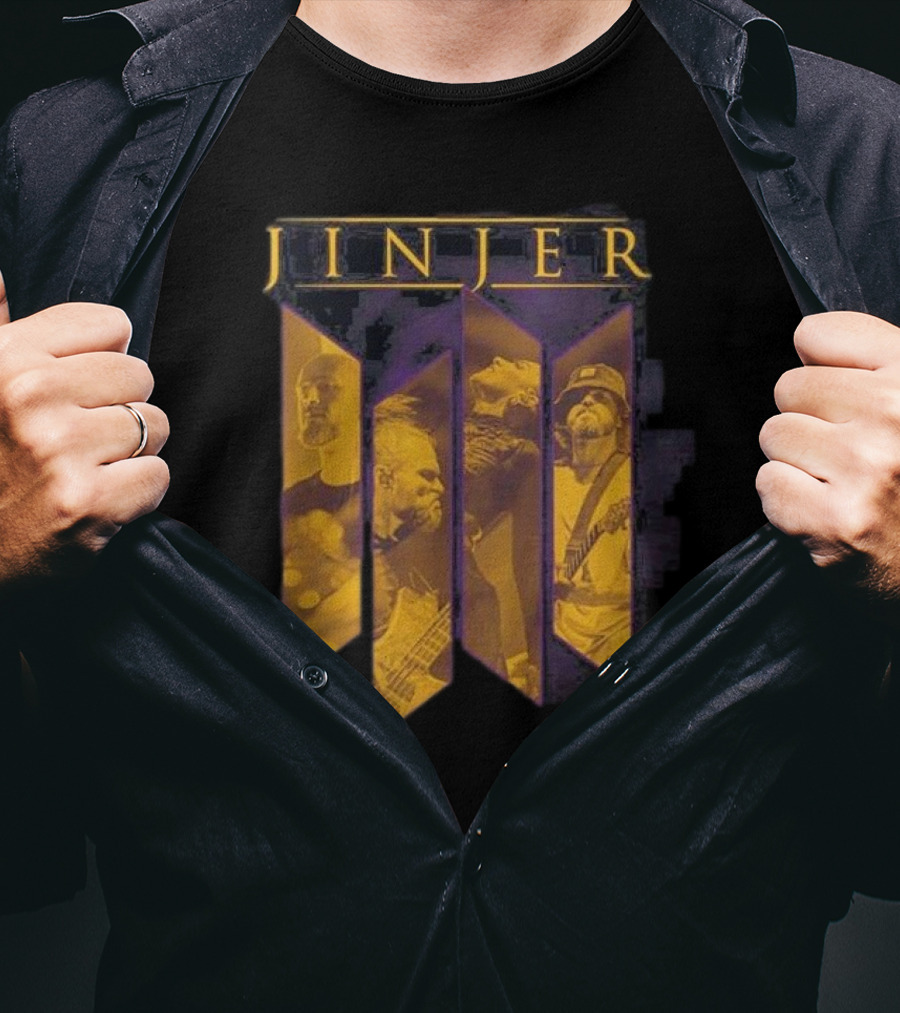 Jinjer Band Members Live Performance T-Shirt