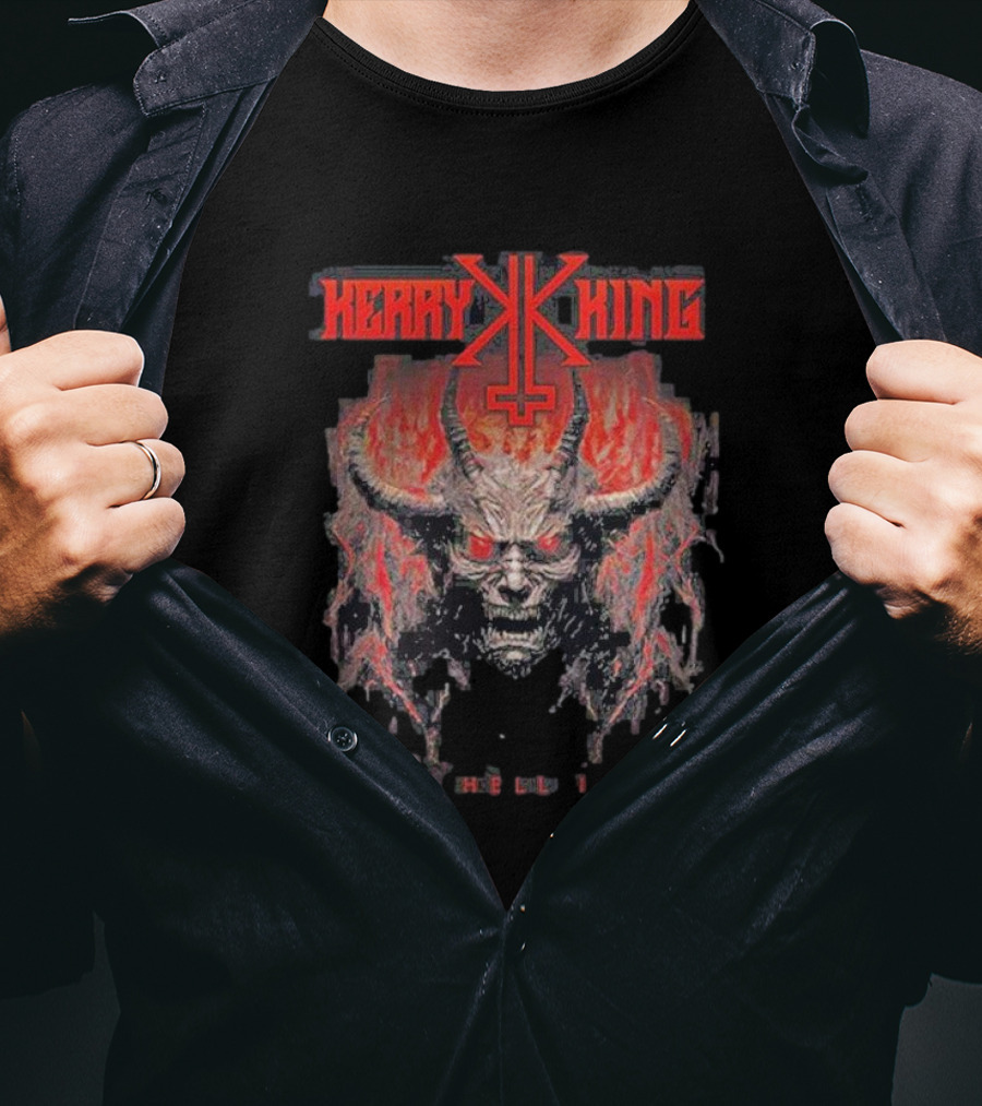 Kerry King From Hell I Rise Demon Head T-Shirt