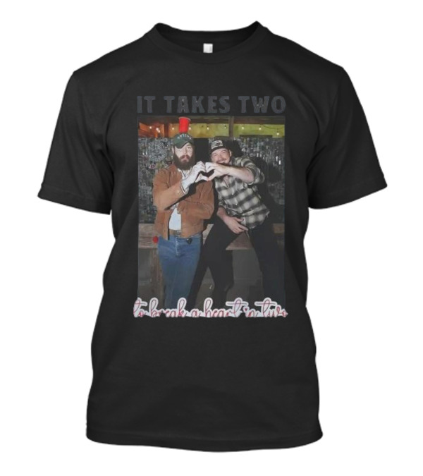 It Takes Two To Break A Heart In Two Post Malone Morgan Wallen T-Shirt