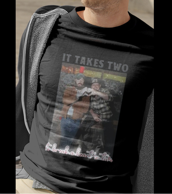 It Takes Two To Break A Heart In Two Post Malone Morgan Wallen T-Shirt