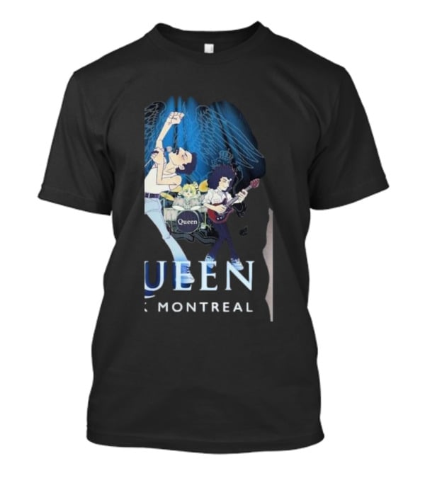 Queen Rock Montreal Animated Concert Scene T-Shirt