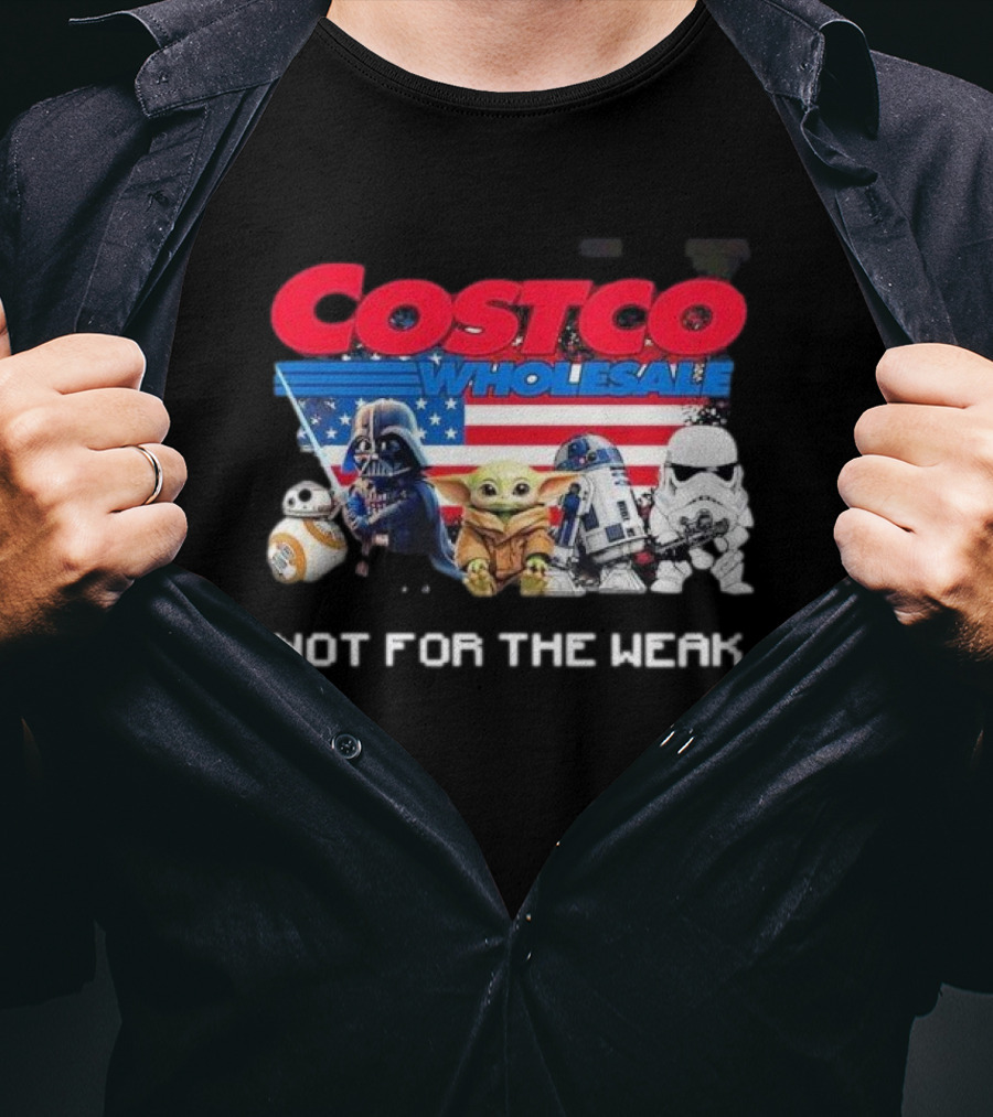 Costco Wholesale Star Wars Characters Not For The Weak T-Shirt