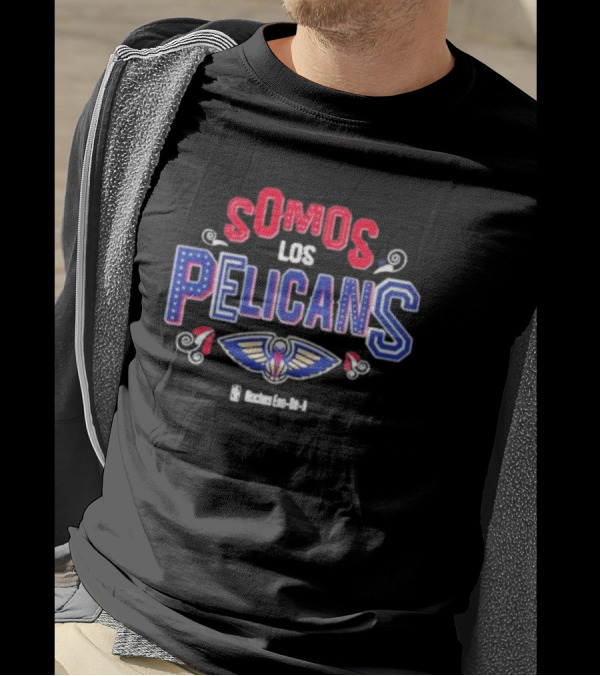 Somos Los Pelicans NBA Basketball Team Spirit T-Shirt