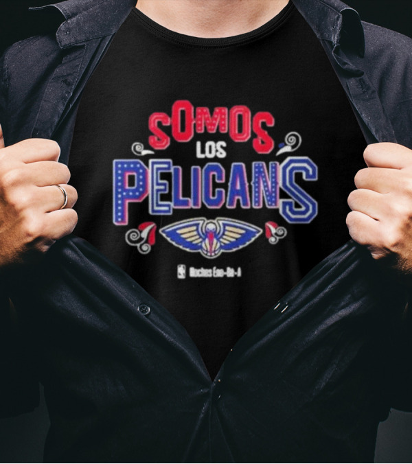 Somos Los Pelicans NBA Basketball Team Spirit T-Shirt