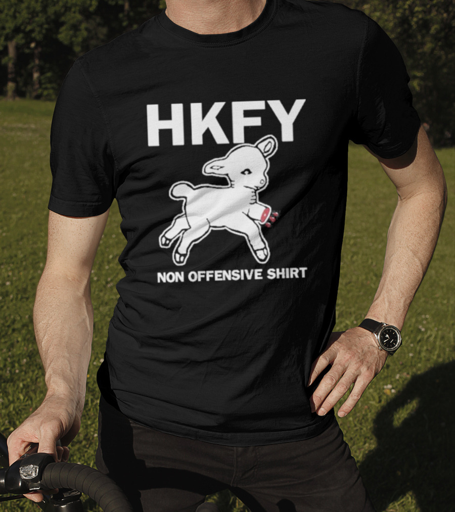 HKFY Non Offensive Shirt Cute Lamb With Sausages T-Shirt
