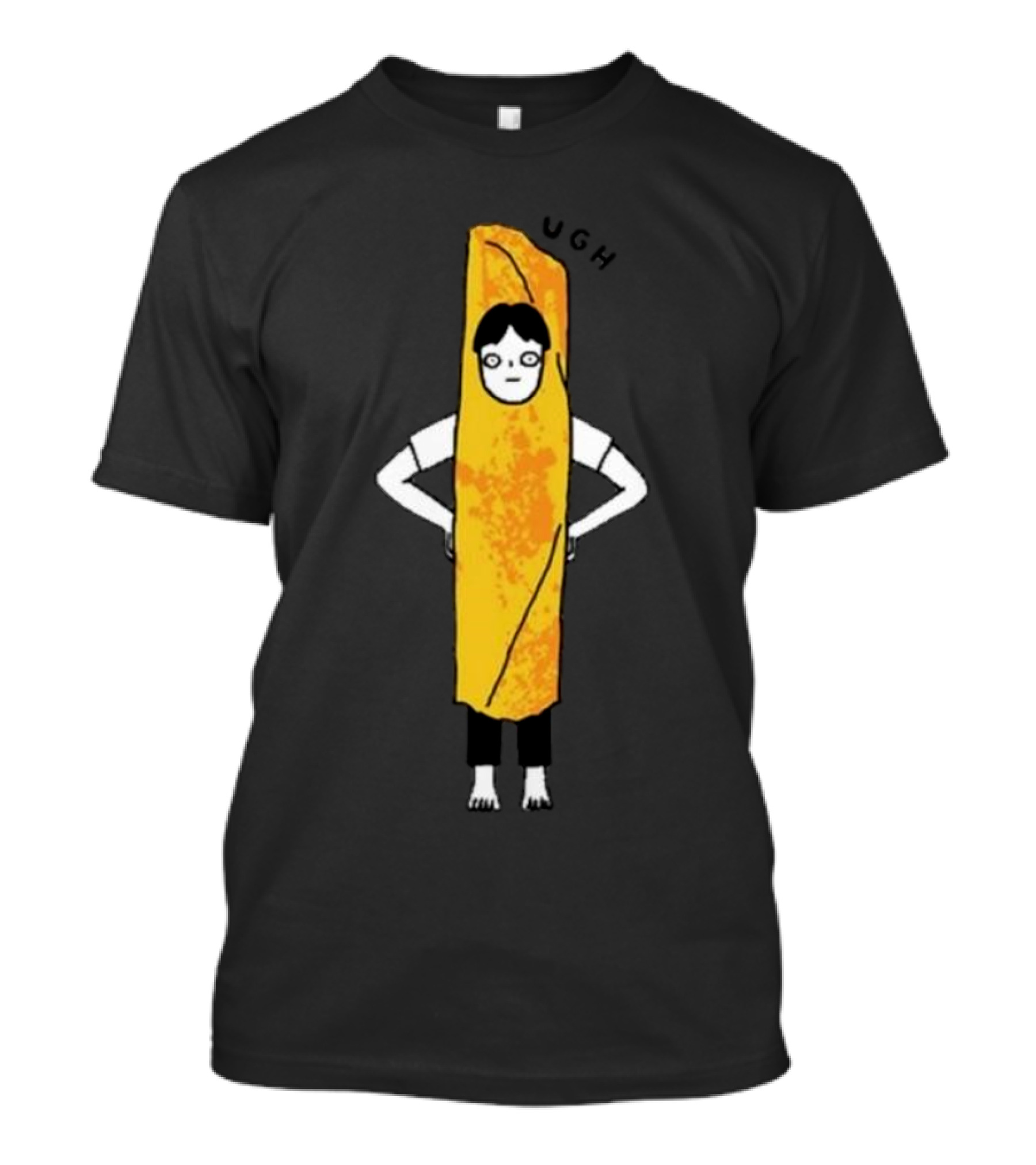 Hulyen Komiket March Turon Ugh Costume Bored Expression T-Shirt