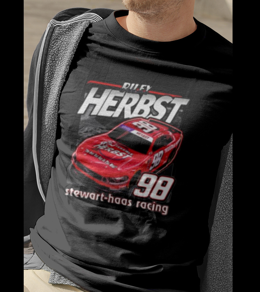 Riley Herbst 98 Stewart-Haas Racing Terrible Herbst Car T-Shirt