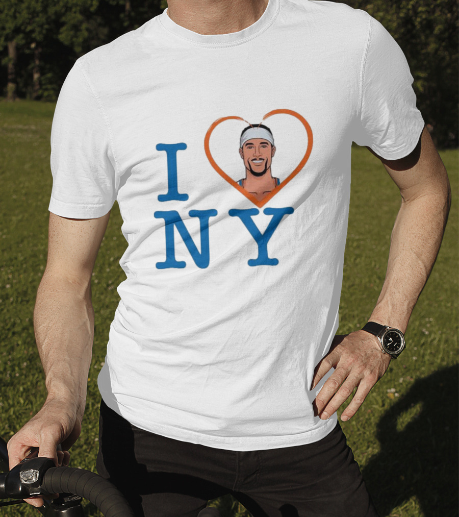 I Heart New York Knicks Basketball Player T-Shirt
