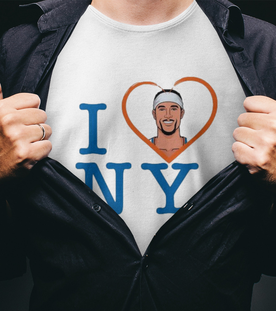 I Heart New York Knicks Basketball Player T-Shirt
