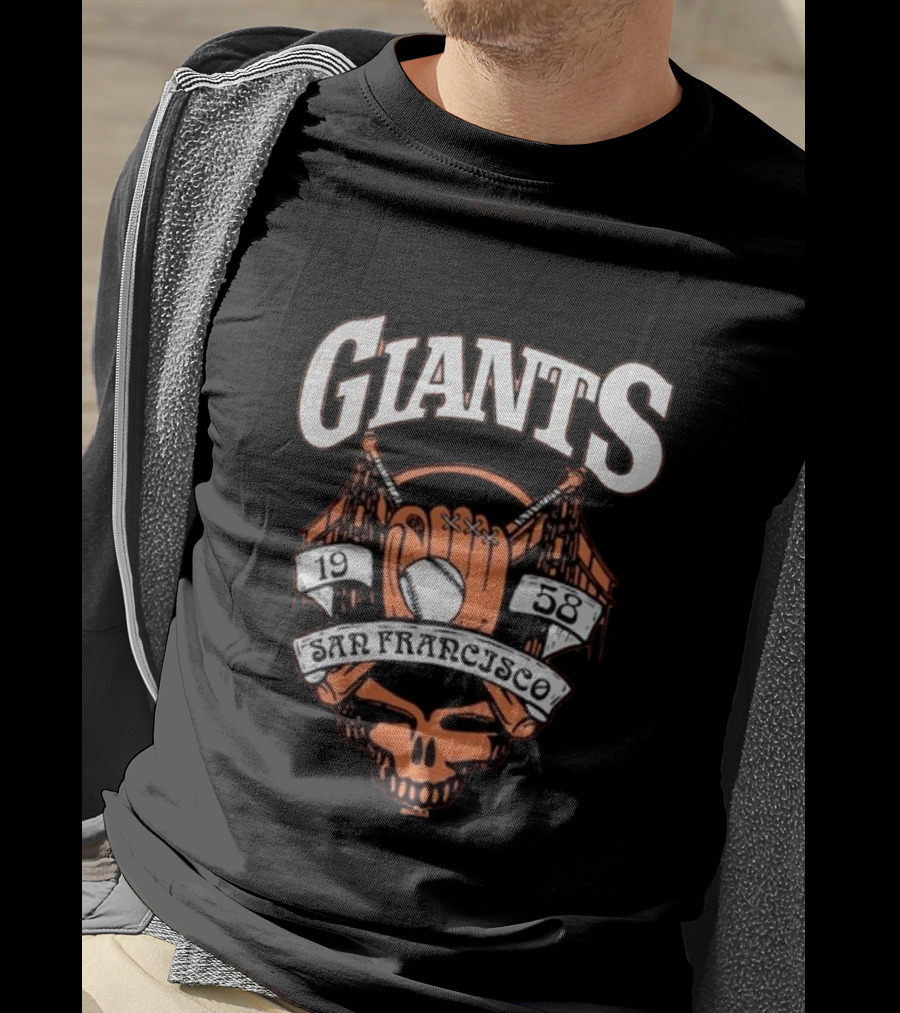 Giants San Francisco 1958 Grateful Dead Homage T-Shirt
