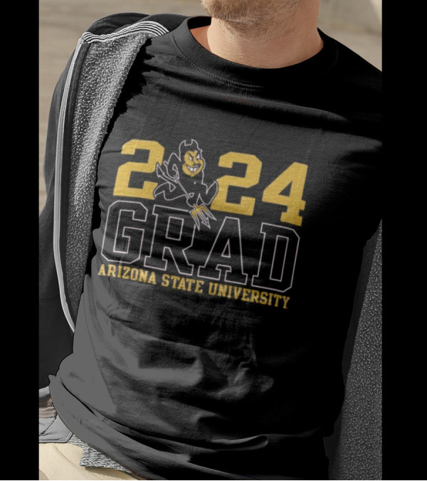 Arizona State University Sun Devils 2024 Grad T-Shirt