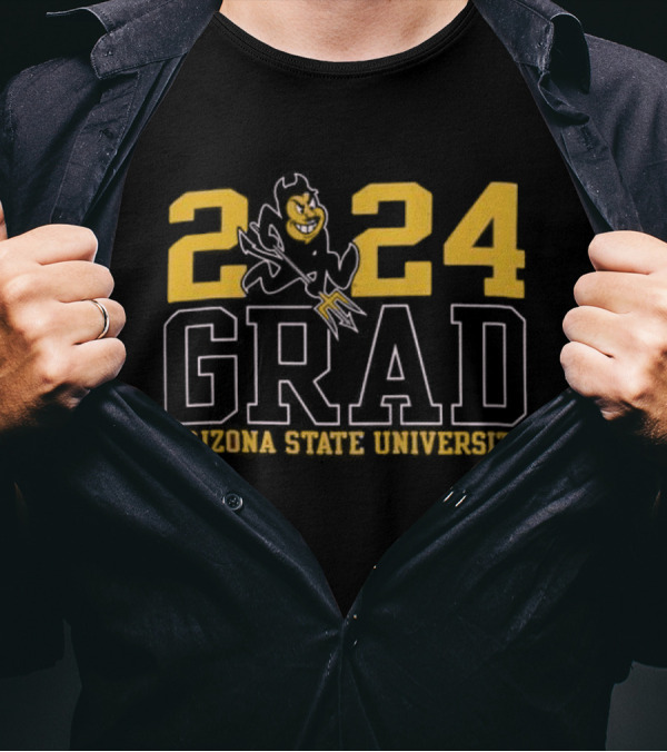 Arizona State University Sun Devils 2024 Grad T-Shirt