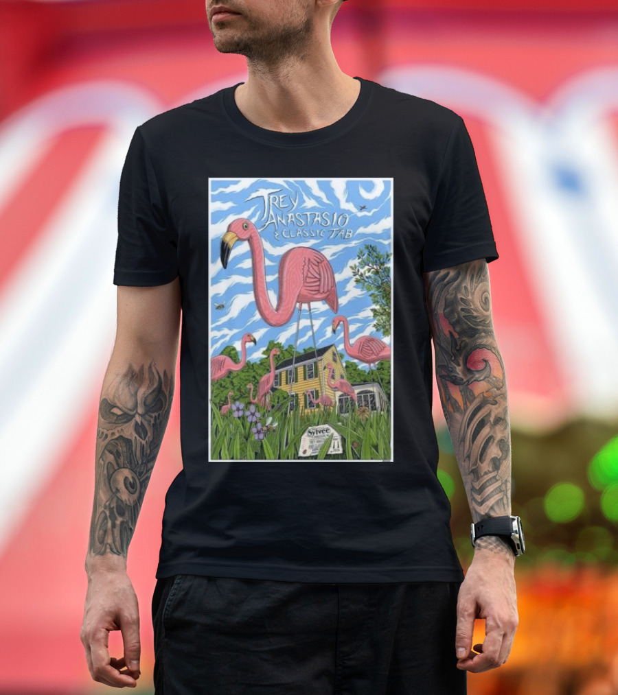 Trey Anastasio Classic TAB Pink Flamingo Sylvee T-Shirt