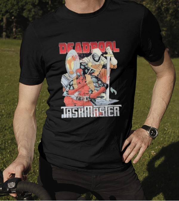 Deadpool Taskmaster Marvel Studio No More Jokes T-Shirt