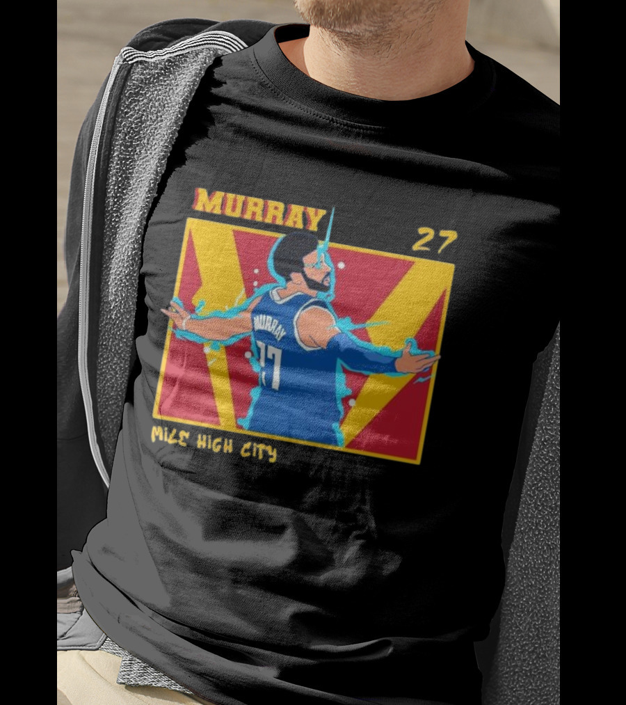 Jamal Murray 27 Mile High City Denver Nuggets NBA T-Shirt