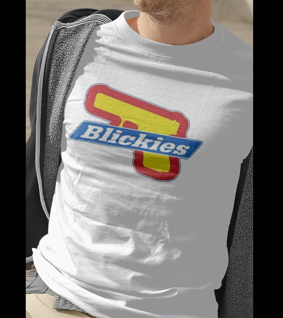 Blickies Gun Icon Logo 10Cellphones T-Shirt