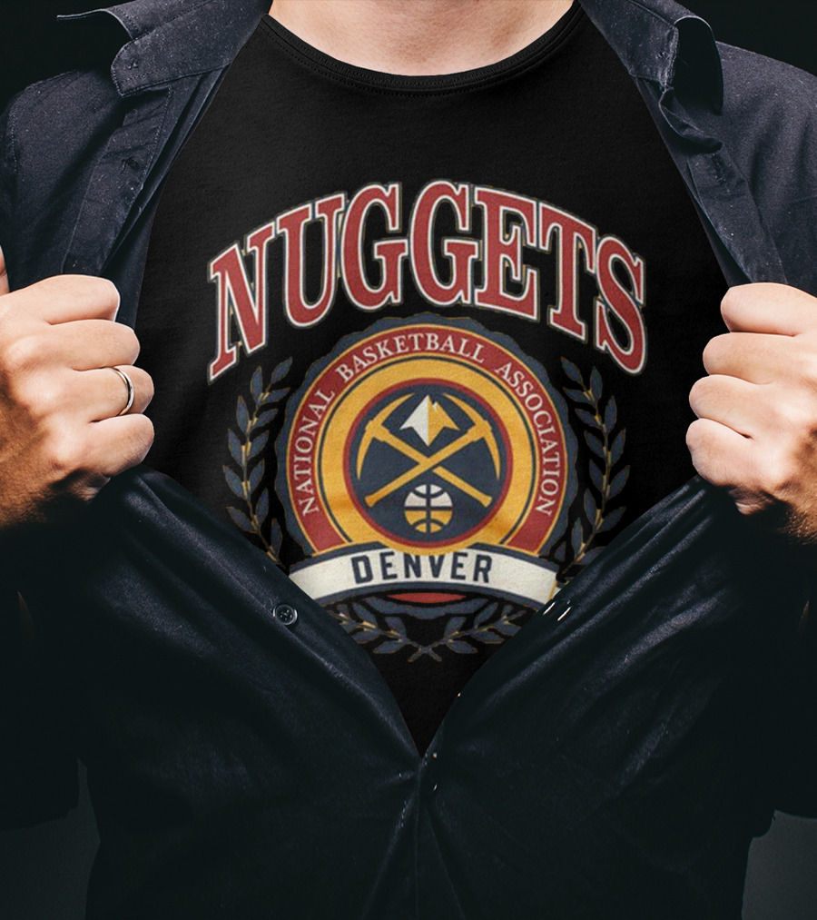 Denver Nuggets National Basketball Association Crest T-Shirt