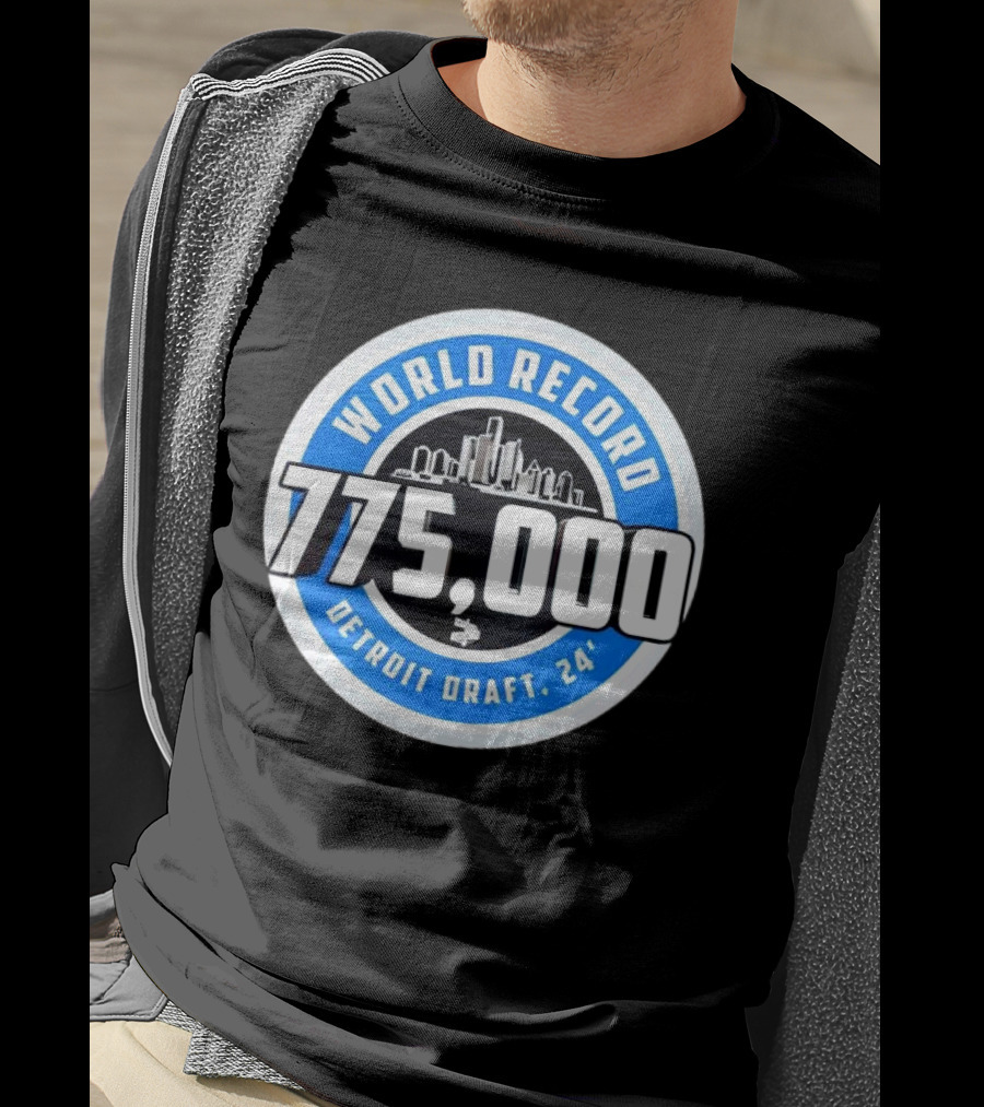 World Record 775000 Detroit Draft 24' T-Shirt