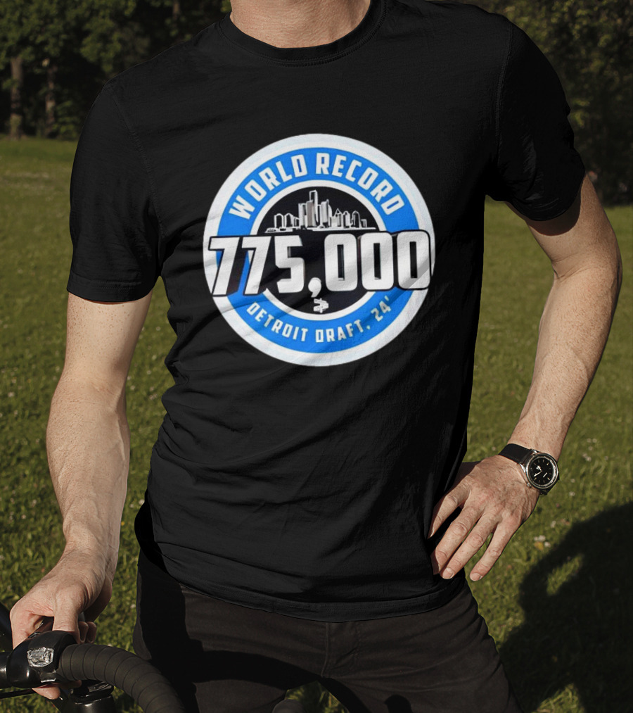 World Record 775000 Detroit Draft 24' T-Shirt