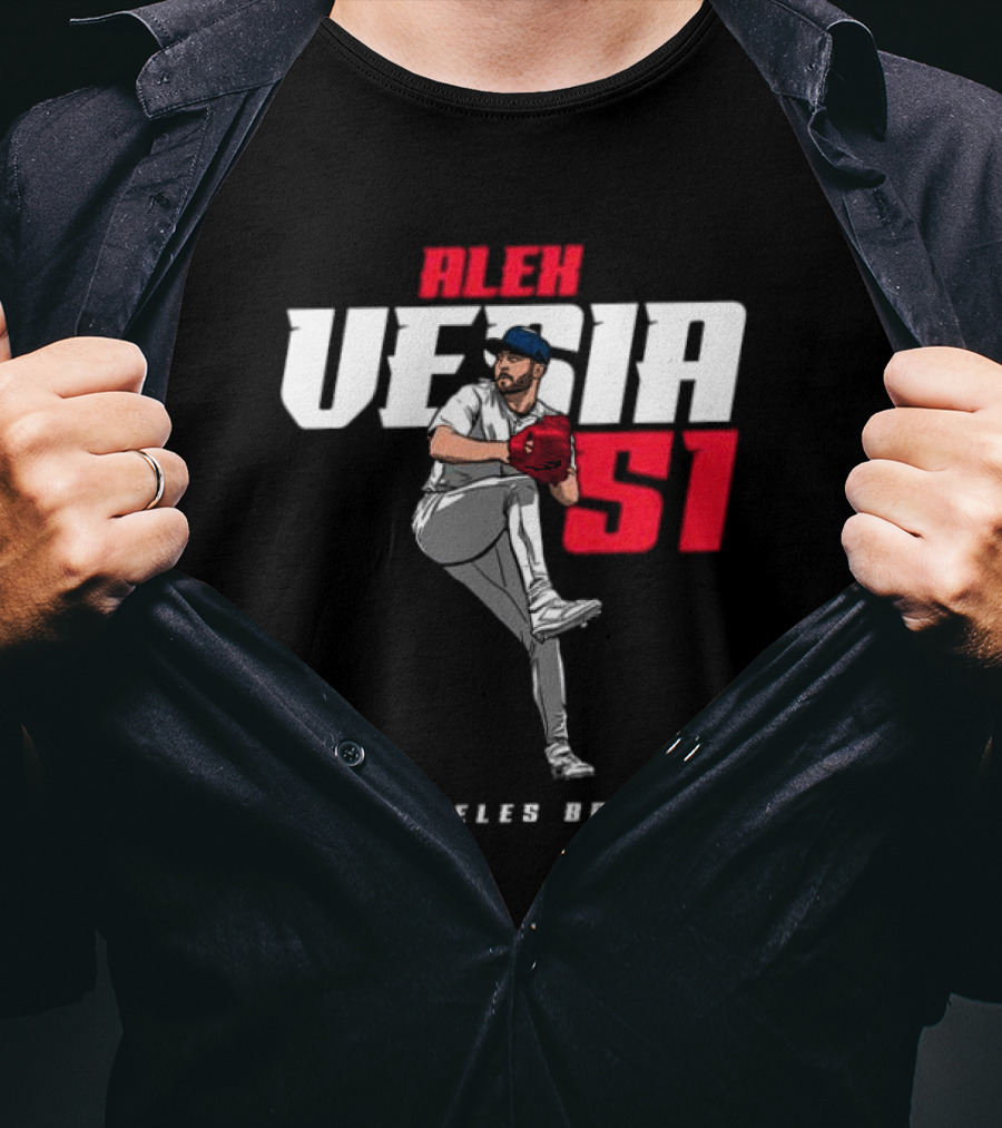 Alex Vesia #51 Los Angeles Baseball Player Dodgers T-Shirt
