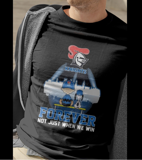 Knights Forever Charlie Brown Snoopy Not Just When We Win T-Shirt
