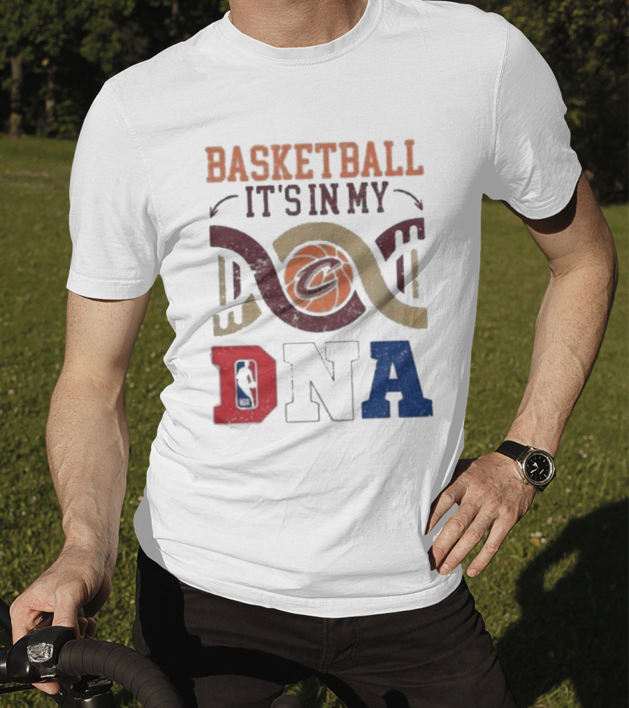 Cleveland Cavaliers Basketball It’s In My DNA NBA T-Shirt