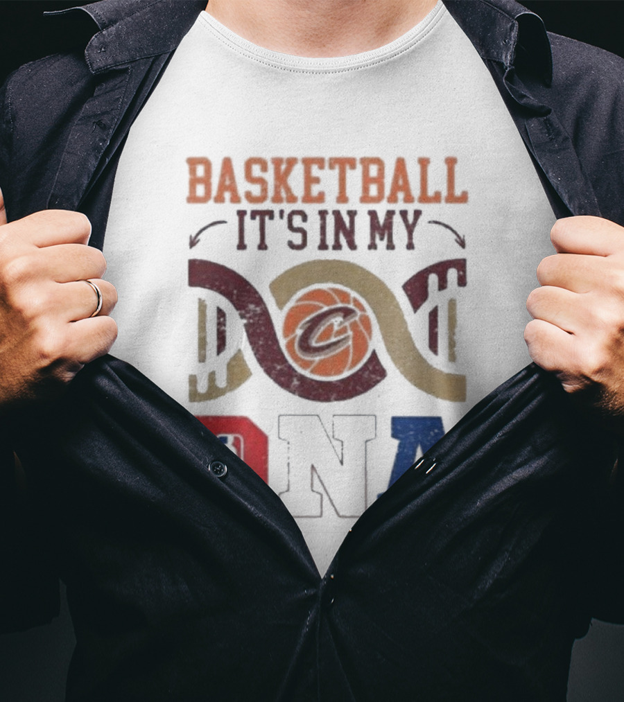 Cleveland Cavaliers Basketball It’s In My DNA NBA T-Shirt