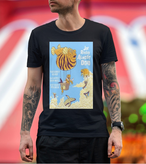 Premium T-Shirt: Joe Russo's Almost Dead May 2024 Balloon Adventures with Animals T-Shirt Joe Russo's Almost Dead May 2024 Balloon Adventures with Animals T-Shirt