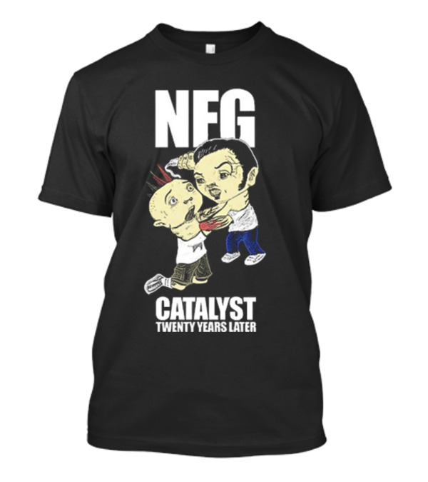NFG Catalyst Twenty Years Later Cartoon Style Characters T-Shirt