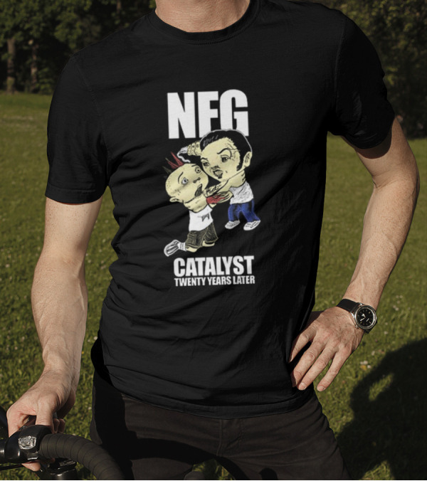 NFG Catalyst Twenty Years Later Cartoon Style Characters T-Shirt