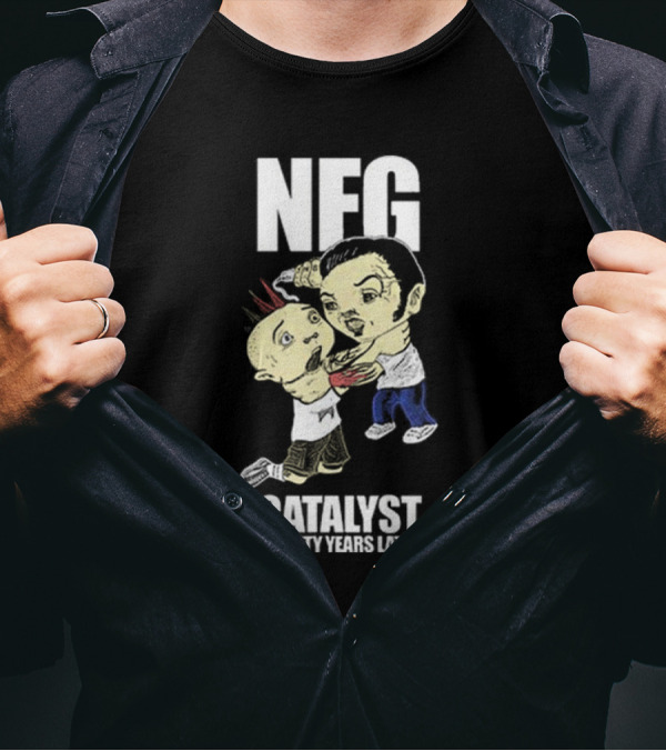 NFG Catalyst Twenty Years Later Cartoon Style Characters T-Shirt