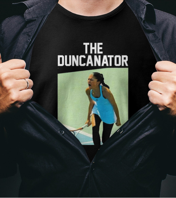 The Duncanator Challengers Zendaya Tashi Duncan Tennis Court Victory T-Shirt