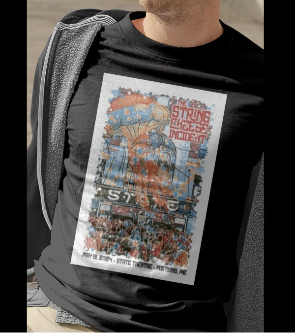 The String Cheese Incident Concert May 19 2024 State Theatre Portland ME T-Shirt