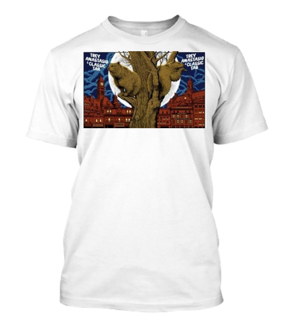 Trey Anastasio And Classic Tab May 18-19 2024 Wombat Tree Cityscape T-Shirt