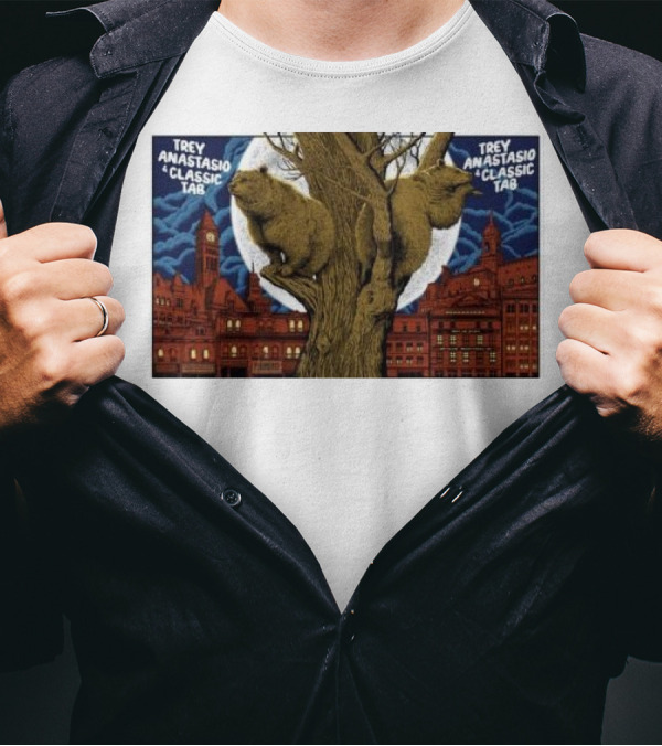 Trey Anastasio And Classic Tab May 18-19 2024 Wombat Tree Cityscape T-Shirt