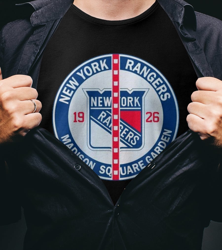 New York Rangers 1926 Madison Square Garden T-Shirt