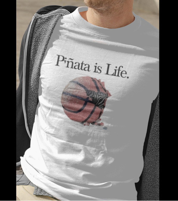 Piñata Is Life Freddie Gibbs And Madlib Basketball Piñata T-Shirt