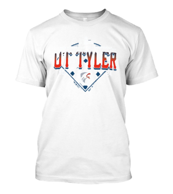 UT Tyler 2024 NCAA Division II Softball Championship Badge With Eagle T-Shirt