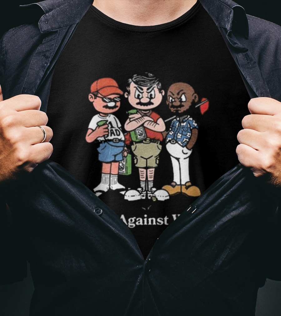 Dads Against Weed Cartoon Nostalgic Comic T-Shirt