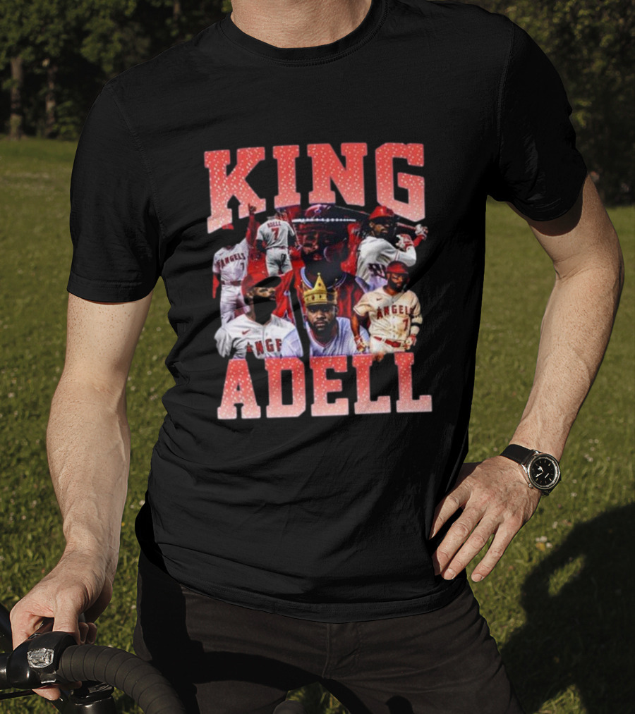 King Adell Angels Baseball Iconic Moments T-Shirt