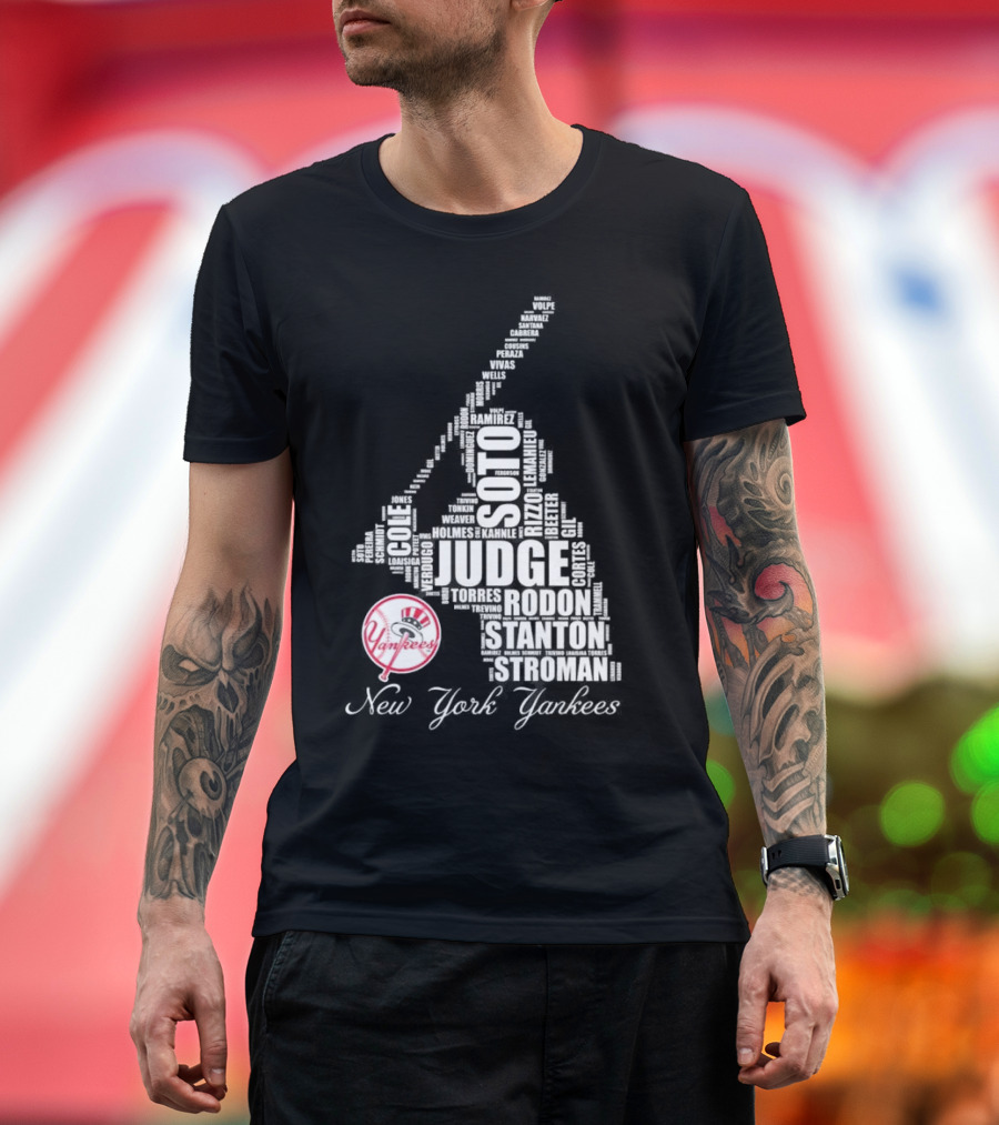 New York Yankees Soto Judge Rizzo Rodon T-Shirt