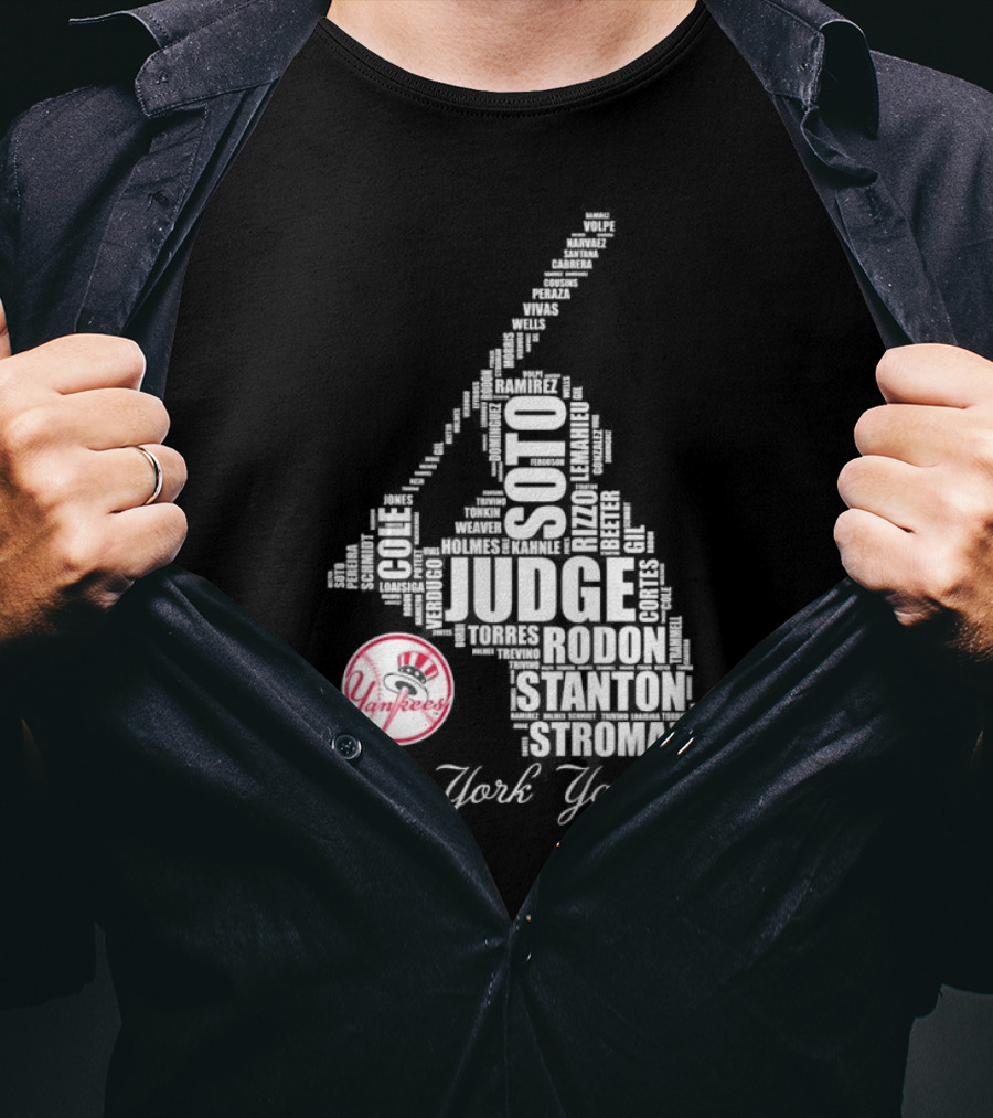 New York Yankees Soto Judge Rizzo Rodon T-Shirt