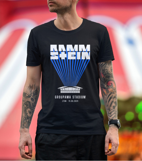 Rammstein Live Concert Groupama Stadium Lyon 15.06.2024 T-Shirt