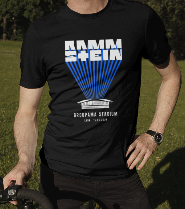 Rammstein Live Concert Groupama Stadium Lyon 15.06.2024 T-Shirt