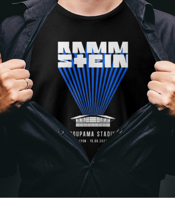 Rammstein Live Concert Groupama Stadium Lyon 15.06.2024 T-Shirt